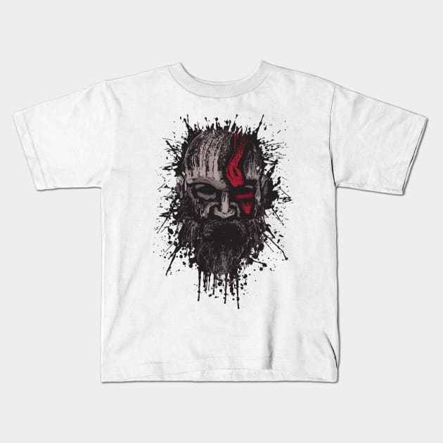🔥 Kratos 🔥 God of war Kids T-Shirt by MrSparks